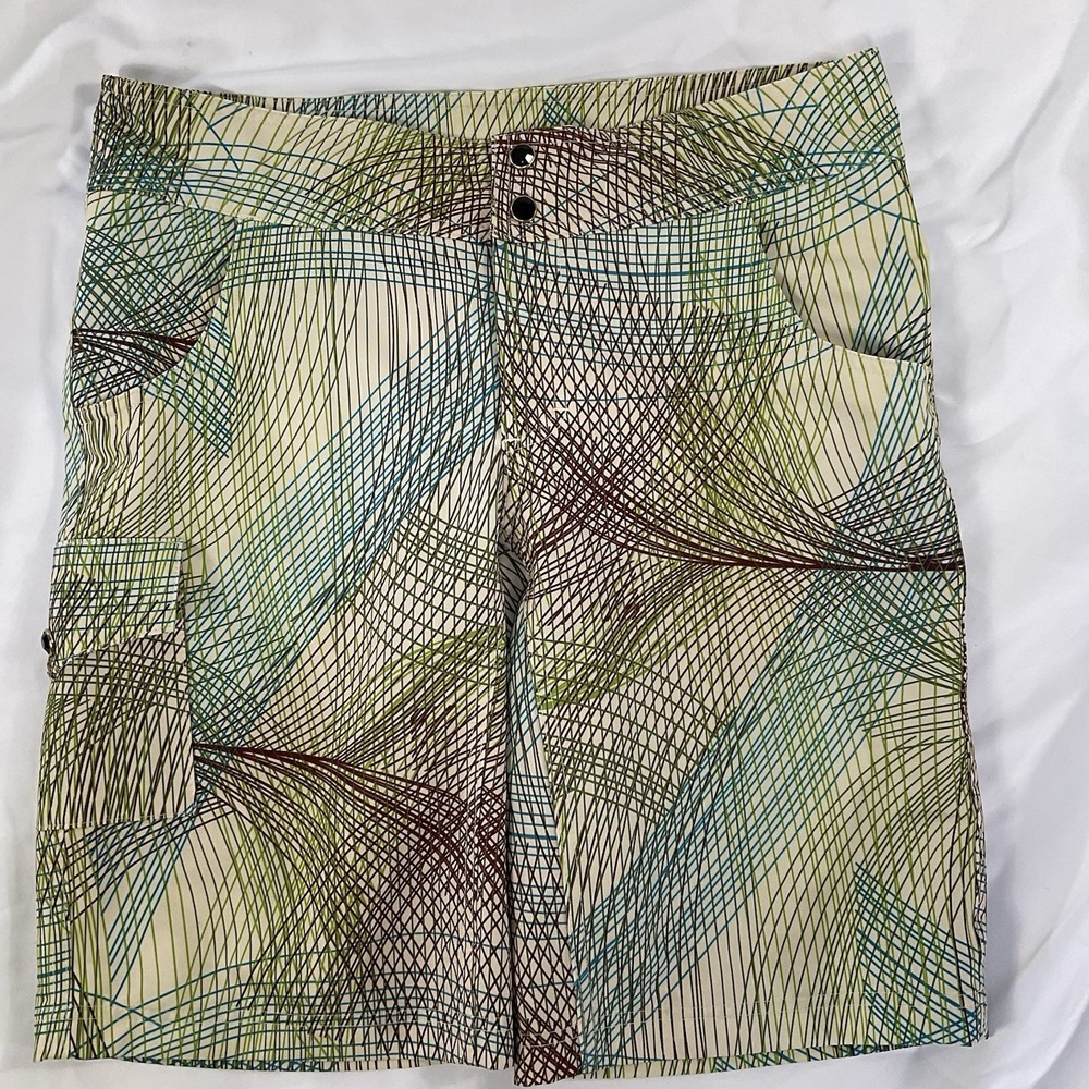 Shredly Shorts Women 10 Swirl Mountain Bike Cycling Gear Stretch Performance 329